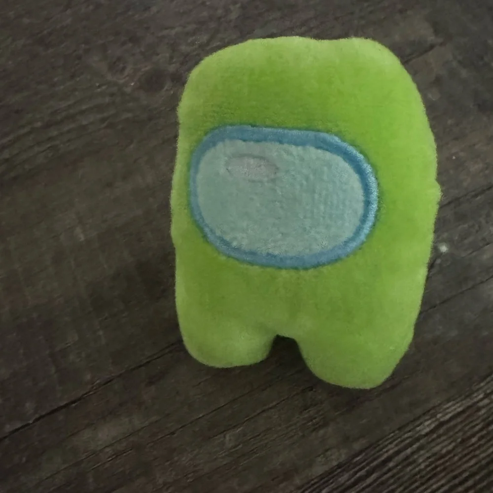 Among Us 3” mini Plush Toy Series green imposter toy